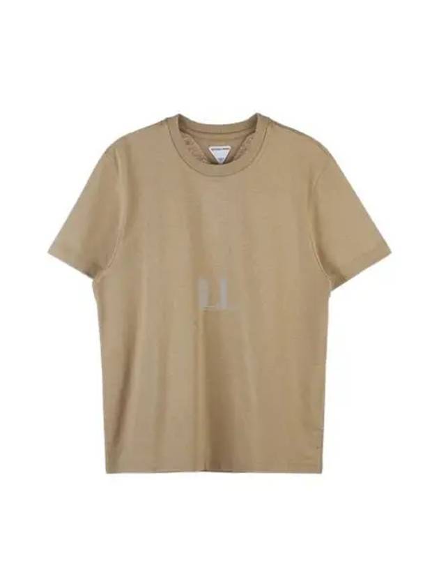 Cotton Short Sleeve T-Shirt Wood - BOTTEGA VENETA - BALAAN 2