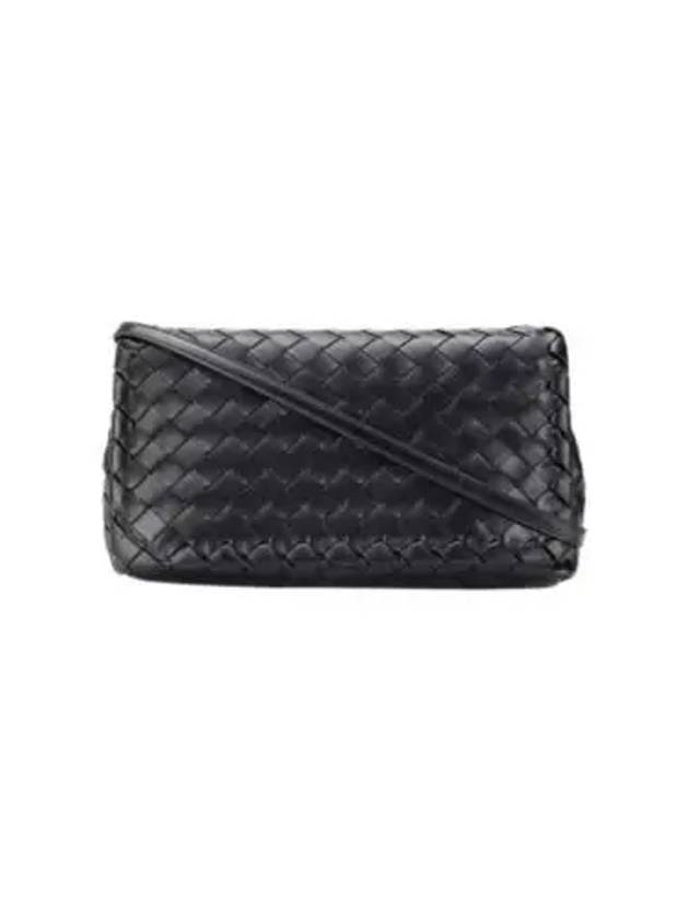 Intrecciato Cross Bag Black - BOTTEGA VENETA - BALAAN 2