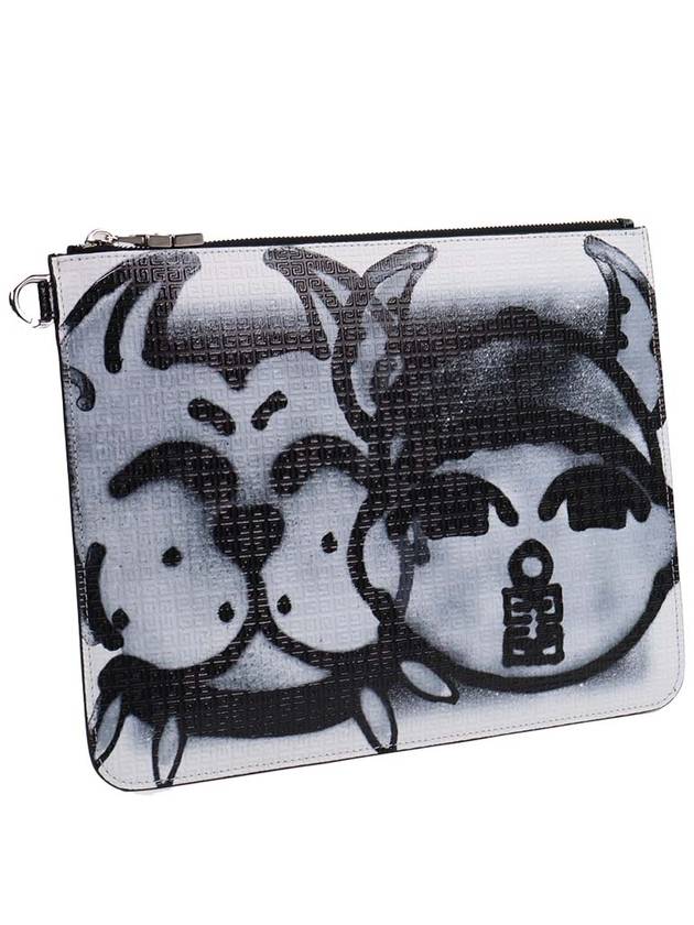 4G tag print clutch bag BK6093K1E9 004 - GIVENCHY - BALAAN 3