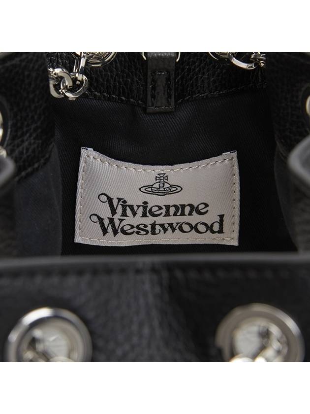 Women s Chain Bucket Bag 4C030004W S000D N403 - VIVIENNE WESTWOOD - BALAAN 8