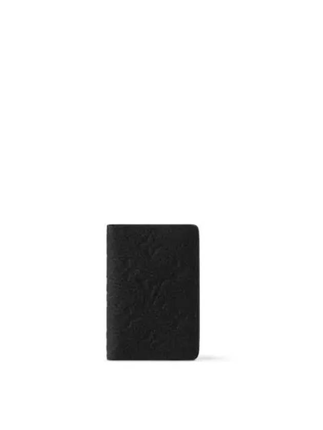 Pocket Organizer Bifold Card Wallet Black - LOUIS VUITTON - BALAAN 2