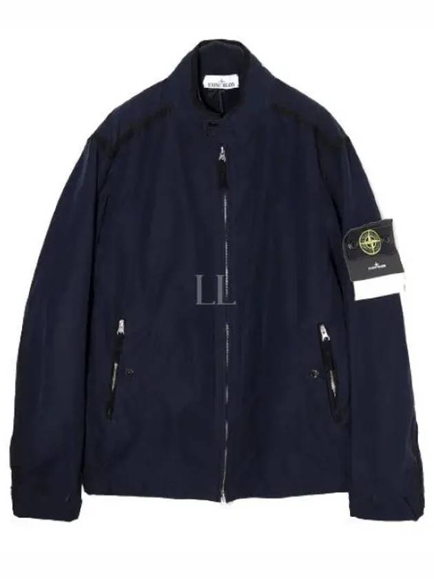 David Light-TC Zip-up Jacket Navy - STONE ISLAND - BALAAN 2