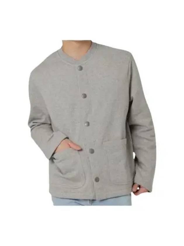 Men's Stevie Cardigan Grey - A.P.C. - BALAAN 2