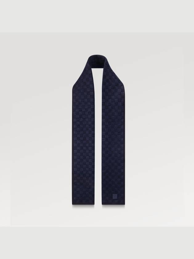 Neo Petit Damier Scarf Navy - LOUIS VUITTON - BALAAN 4