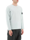 Shadow Project Crewneck Light Cotton Knit Top Green - STONE ISLAND - BALAAN 2