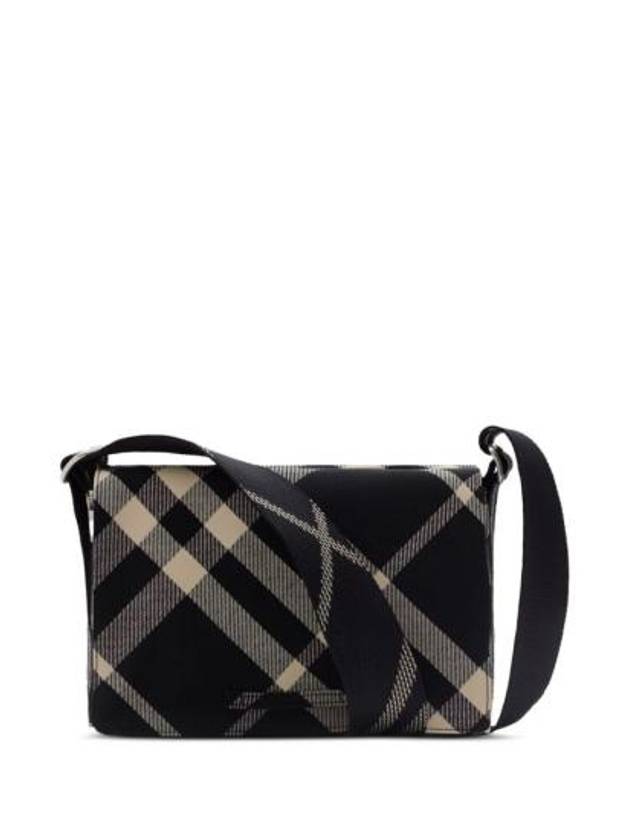 Trench Check Cross Bag Black - BURBERRY - BALAAN 1