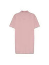 Logo Cotton T-Shirt Short Dress Pink - ACNE STUDIOS - BALAAN 2