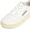 Medalist Goatskin Low Top Sneakers White - AUTRY - BALAAN 8