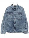 Denim Long Sleeve Shirt - A.P.C. - BALAAN 5