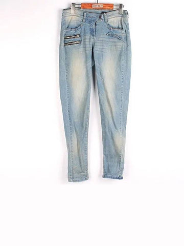 Women s Zipper Detail Jeans - SYSTEM - BALAAN 1