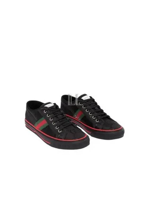 Tennis 1977 Off the Grid Low-Top Sneakers Black - GUCCI - BALAAN 2