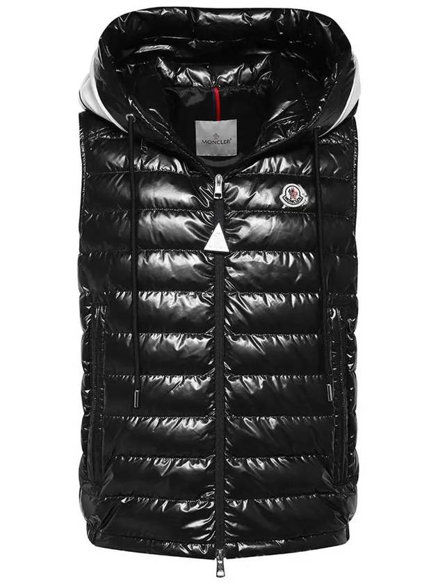 Akaishi Padded Down Vest Black - MONCLER - BALAAN 2