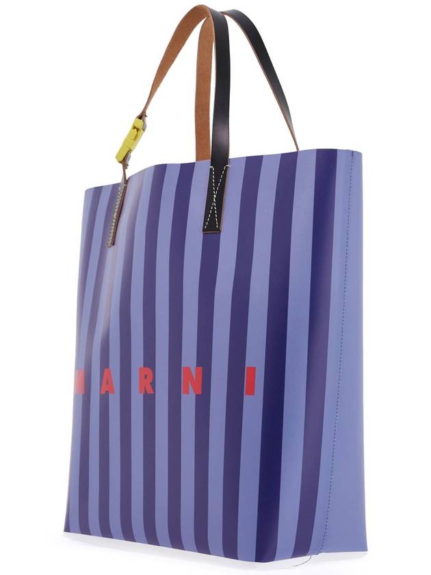 striped tribeca tote bag - MARNI - BALAAN 3