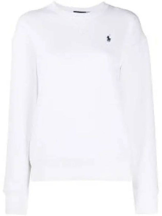 Embroidered Logo Pony Sweatshirt White - POLO RALPH LAUREN - BALAAN 2