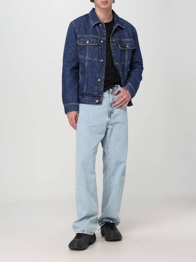 Men's D Barcy Denim Jacket Blue - DIESEL - BALAAN 3