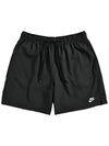 Club Woven Flow Shorts Black - NIKE - BALAAN 6