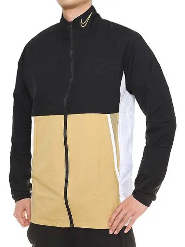 Dri Fit Academy Track Jacket Black Yellow - NIKE - BALAAN 3