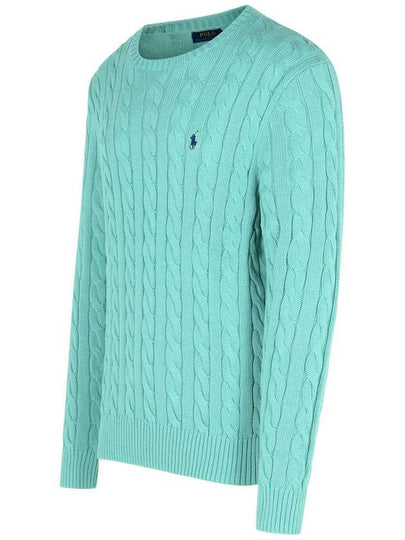 Polo Ralph Lauren Green Cotton Sweater - POLO RALPH LAUREN - BALAAN 2