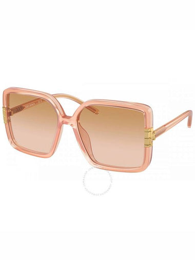 Tory Burch Pink Gradient Orange Square Ladies Sunglasses TY9075U 19862D 57 - TORY BURCH - BALAAN 1