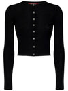 FERIALE button cardigan black 2426346011 009 - MAX MARA - BALAAN 1