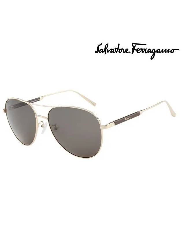 Ferragamo Sunglasses SF191SK 717 Boeing Metal Men Women - SALVATORE FERRAGAMO - BALAAN 3