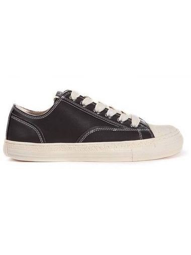 Fast Sole 6 Synthetic Low Top Sneakers Black - MAISON MIHARA YASUHIRO - BALAAN 1