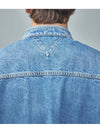 Denim Long Sleeve Shirt Blue - BOTTEGA VENETA - BALAAN 6