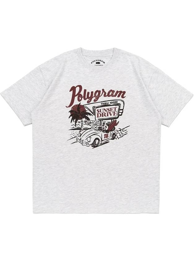 DRIVE THRU T SHIRTS LIGHT MELANGE - POLYGRAM - BALAAN 4