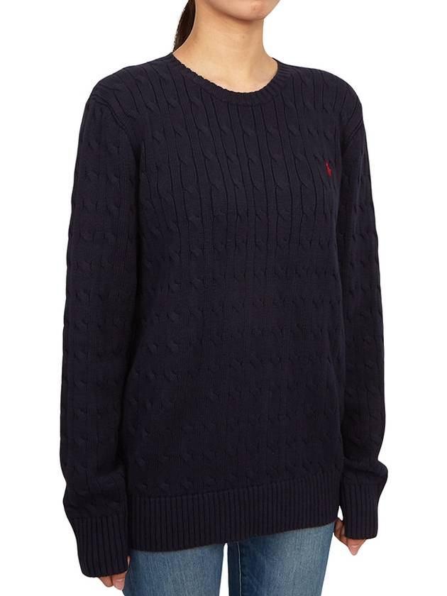 Kids Knit Sweatshirt 323702674009 RL NAVY - POLO RALPH LAUREN - BALAAN 4