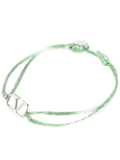 V Logo Bracelet Ice Mint - VALENTINO - BALAAN 2