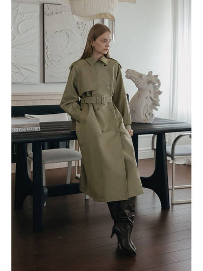 SNAP TRENCH COAT - ILROZE - BALAAN 2