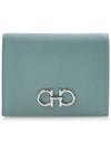 Women's Gancini Half Wallet 22 D780 LUCKY CHAR 0770020 - SALVATORE FERRAGAMO - BALAAN 1