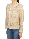 Ferro Short Quilted Fringing Jacket Beige - MAX MARA - BALAAN 6