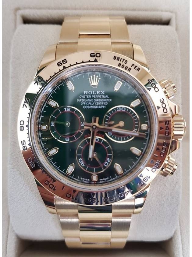 Rolex Daytona Hulk Green Gold Box 116508 20 Years - ROLEX - BALAAN 3