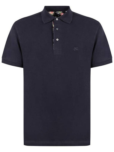 Etro Cotton-Piqué Polo Shirt - ETRO - BALAAN 1