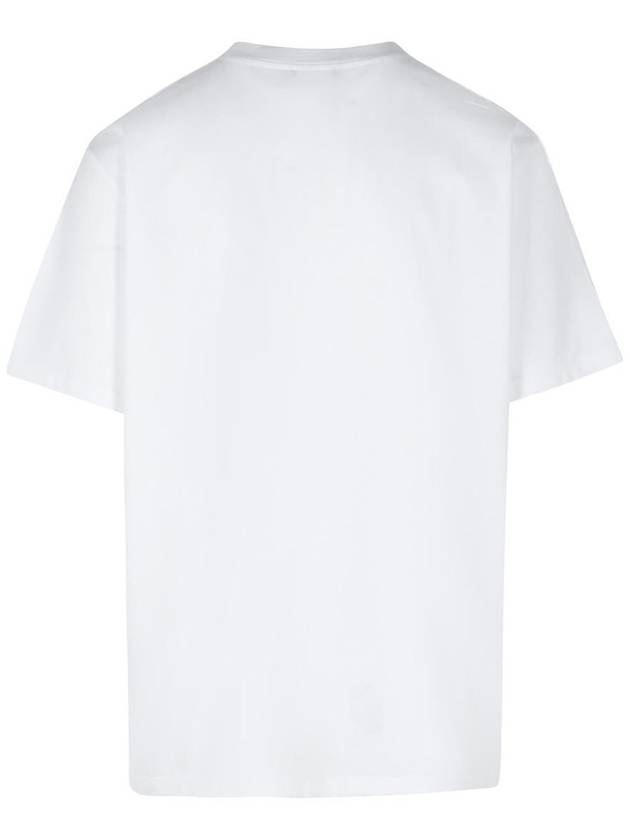 Balmain White Cotton T-Shirt - BALMAIN - BALAAN 3