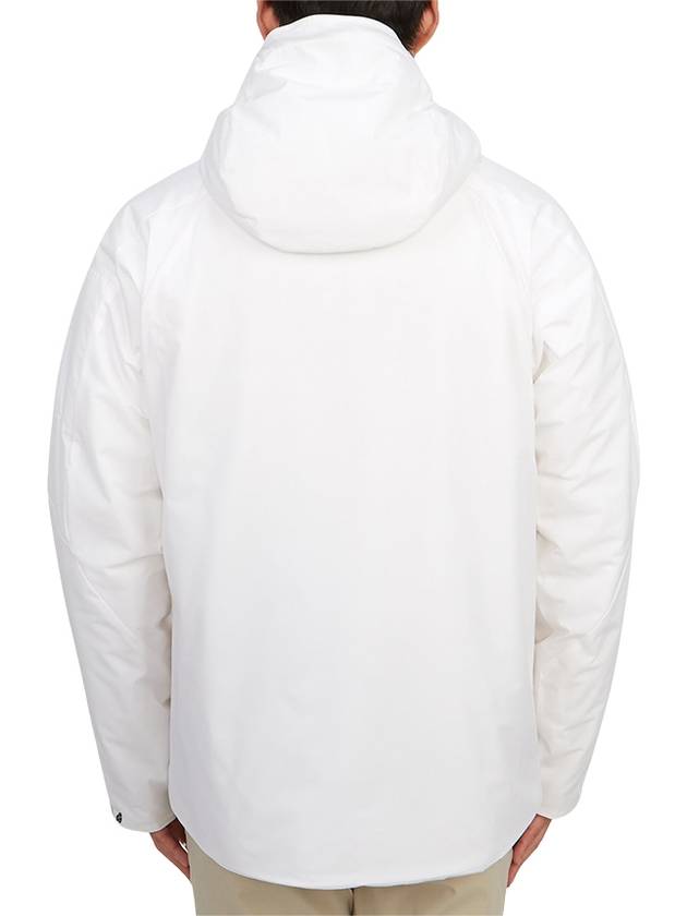 Pro Tech Hooded Jacket Gauze White - CP COMPANY - BALAAN 6