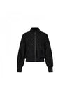 Embossed Monogram Zip-Up Jacket Black - LOUIS VUITTON - BALAAN 1