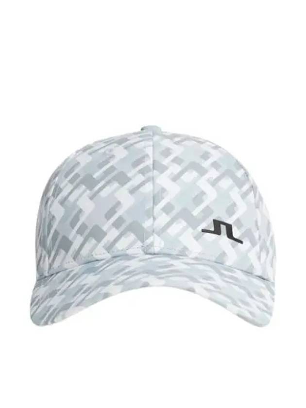 Men's Golf Jim Print Ball Cap Grey - J.LINDEBERG - BALAAN 2