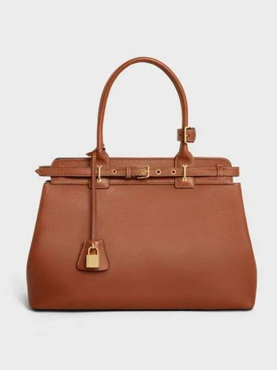 Conti Supple Calfskin Tote Bag Tan - CELINE - BALAAN 2