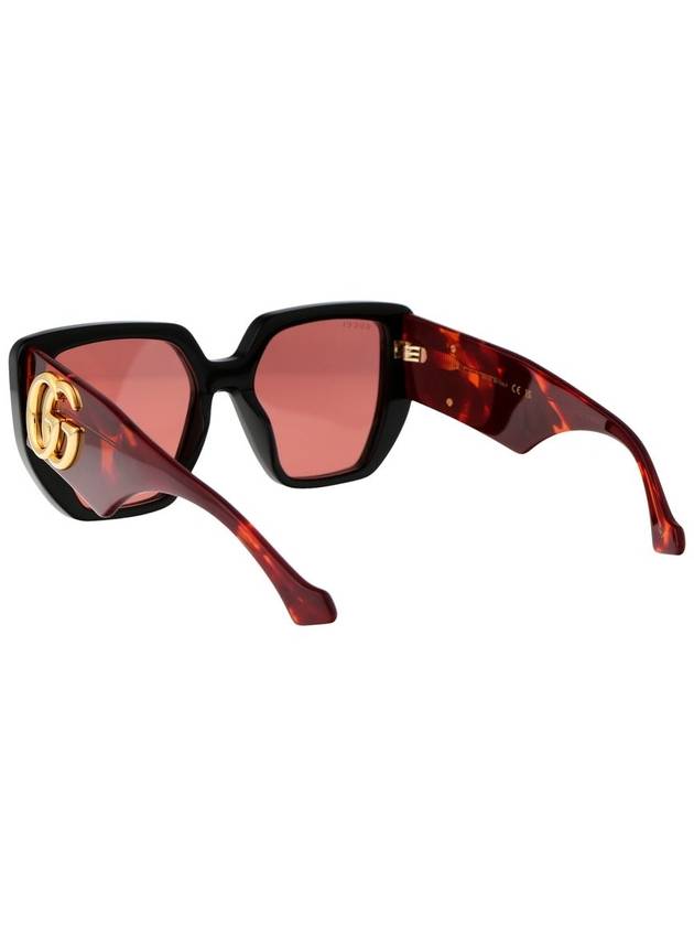 logo decorated oversized sunglasses GG0956S009 - GUCCI - BALAAN 5