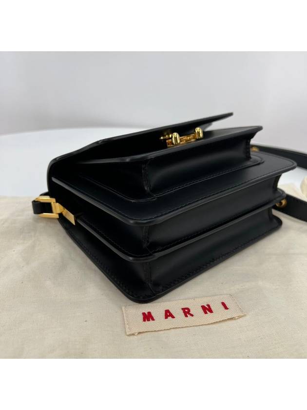 Trunk bag mini black shoulder cross - MARNI - BALAAN 7