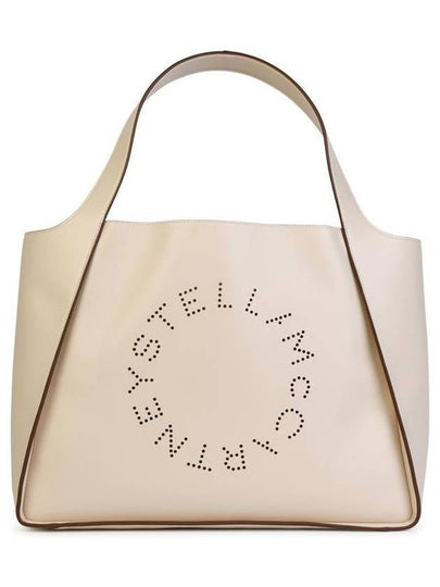 Stella Logo Tote Bag Pure White - STELLA MCCARTNEY - BALAAN 2