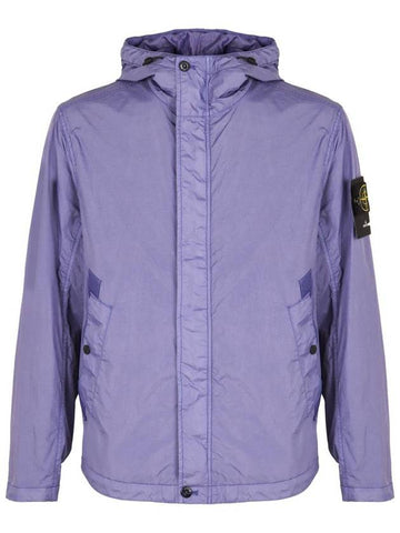 Stone Island Hooded Windbreaker - STONE ISLAND - BALAAN 1