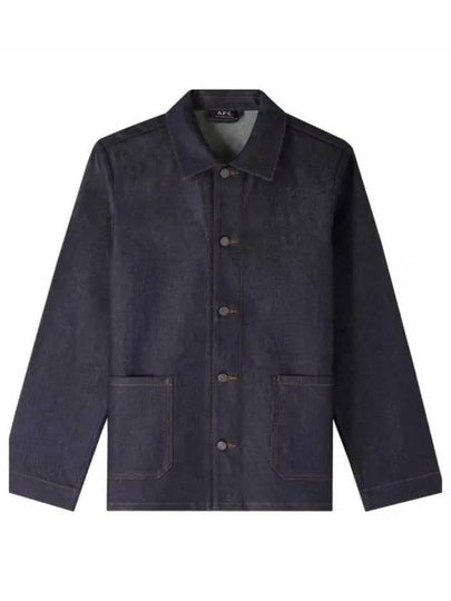 Kerlouan Denim Shirt Jacket Navy - A.P.C. - BALAAN 2