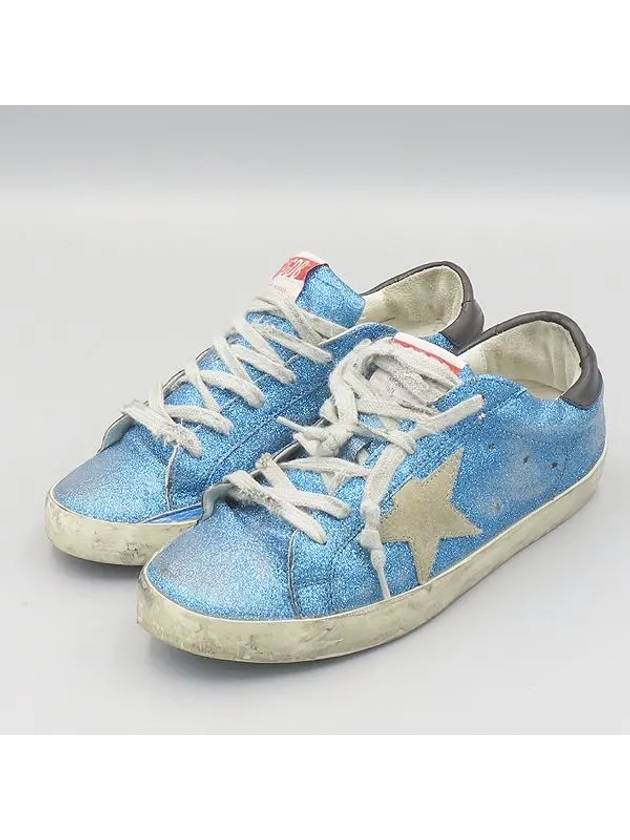 Smith Market Blue Sneakers Women s Shoes - GOLDEN GOOSE - BALAAN 5