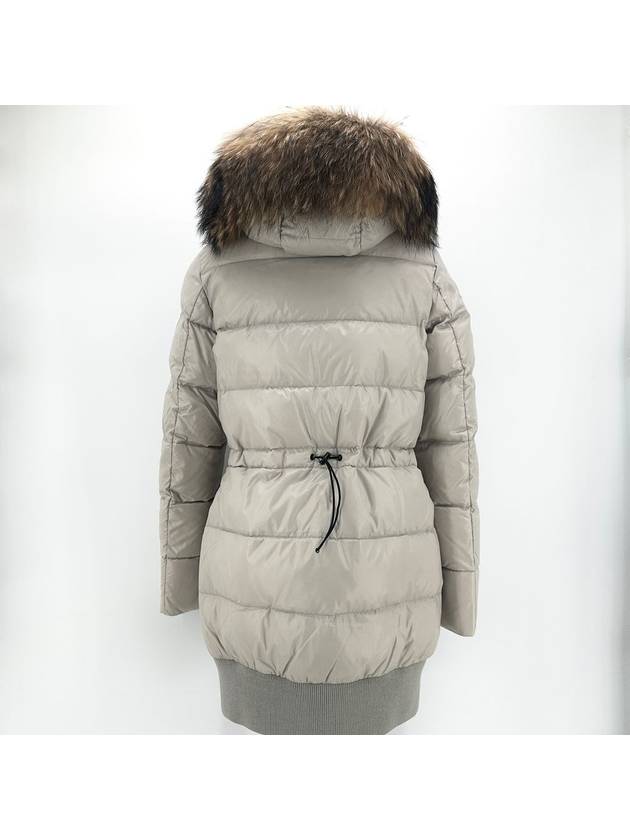 fur long padded jumper - MONCLER - BALAAN 6