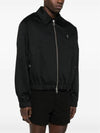 De Coeur Logo Zip-up Jacket Jacket Black - AMI - BALAAN 5