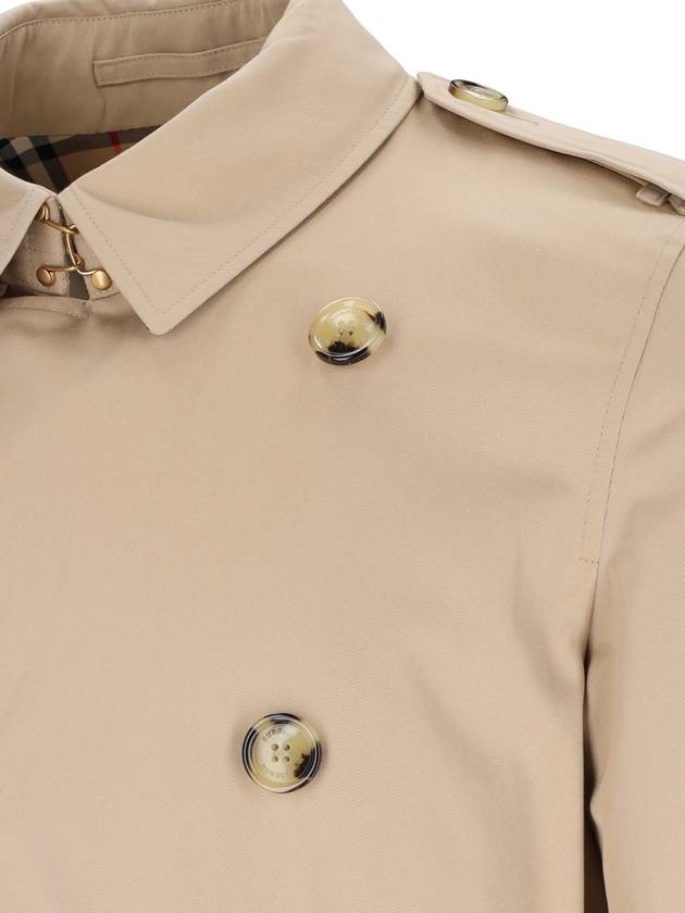 Long Kensington Heritage Trench Coat Honey - BURBERRY - BALAAN 4