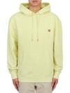 Fox Head Patch Regular Hoodie Chalk Yellow - MAISON KITSUNE - BALAAN 3